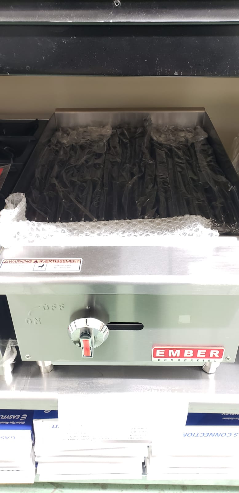 Ember Commercial - EMRC-16 - 16" Gas Countertop Radiant Charbroiler