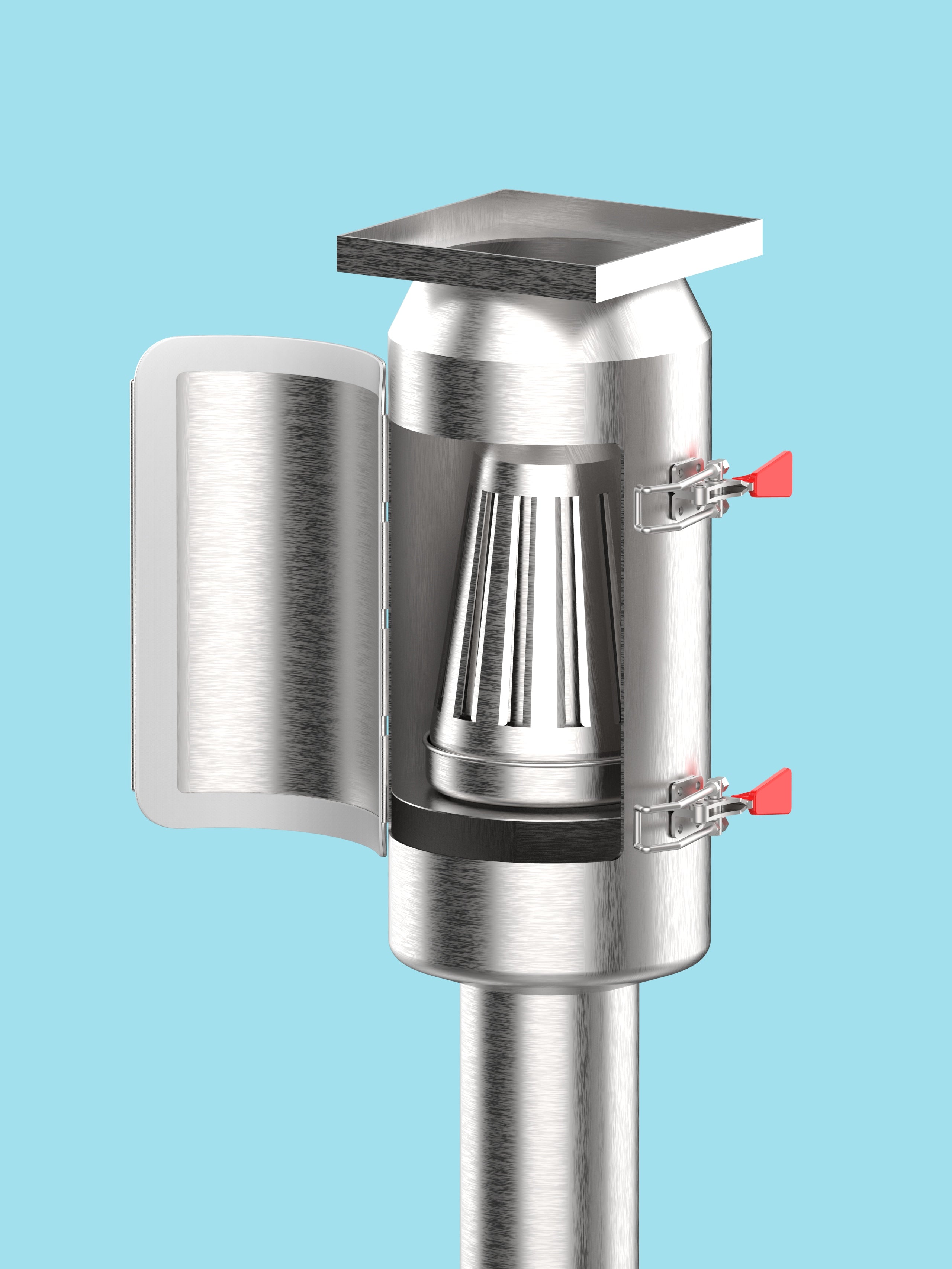 SavorX Lite - Korean BBQ Retractable Exhaust Hood System Set Up-Draft Roaster - Jabara - 자바라 - Gaon - 가온