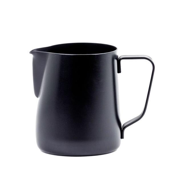 Rhino Stealth Black Milk Frothing Steam Pitcher 12 oz.