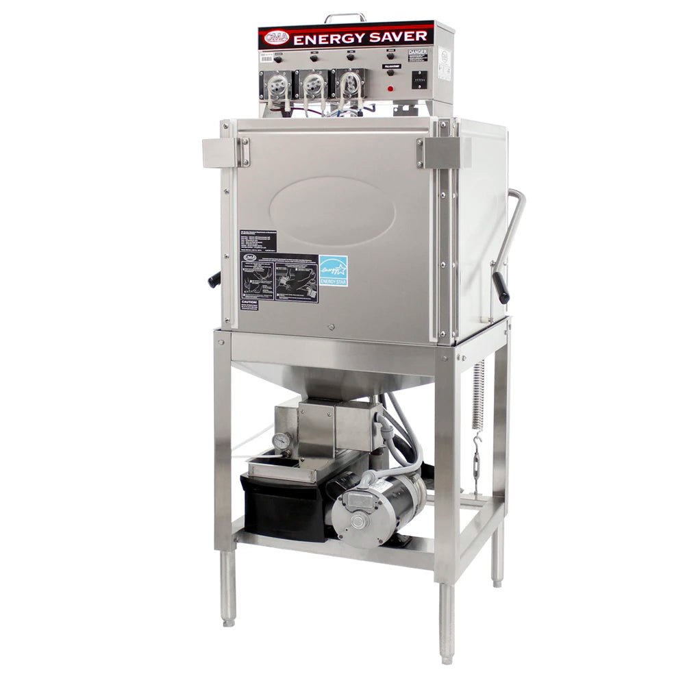 CMA Dishmachines EST-3-D Low Temp Door Type Dishwasher w/ 40 Racks/hr, 115v