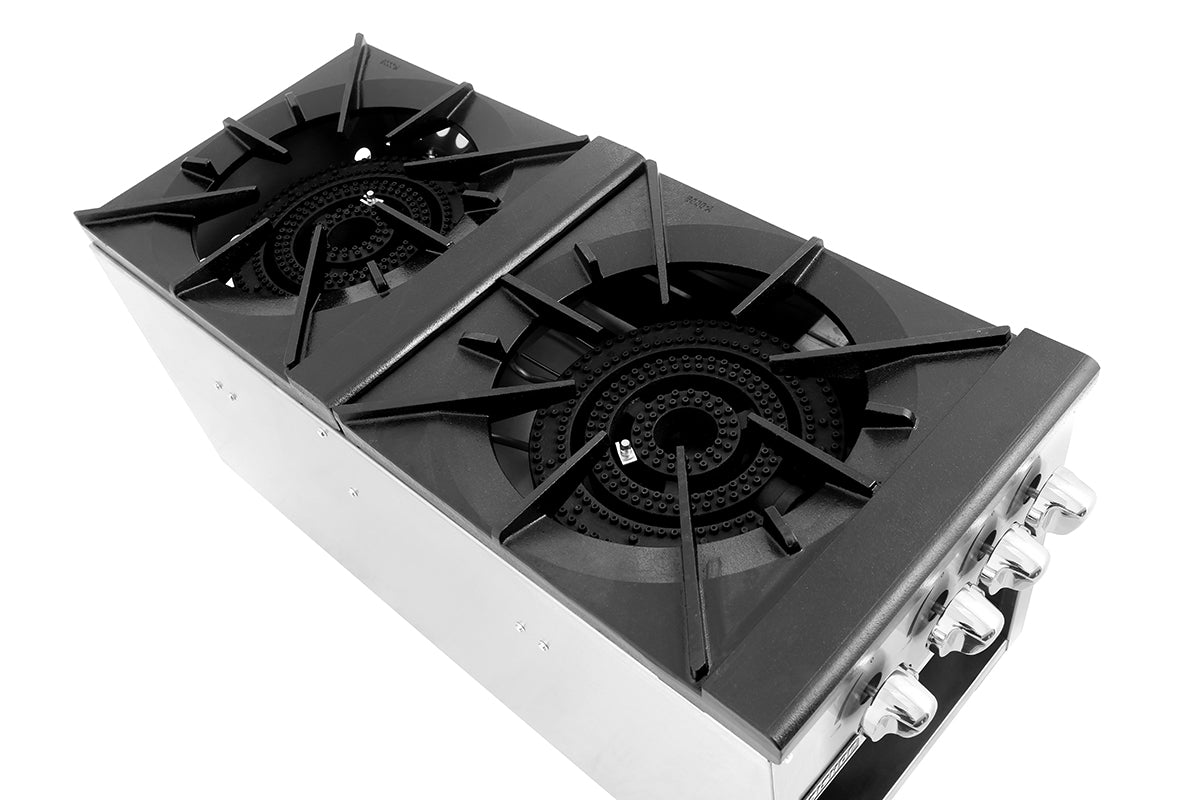 Atosa Cookrite - ATSP-18-2 - Double Stock Pot Stove, Standard Height