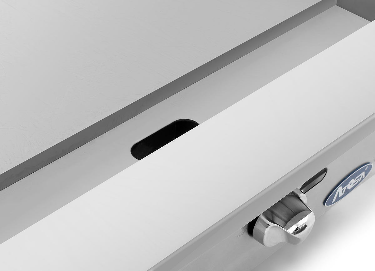 Atosa Cookrite - ATTG-36 - 36″ Thermostatic Griddle with 1′ Griddle Plate
