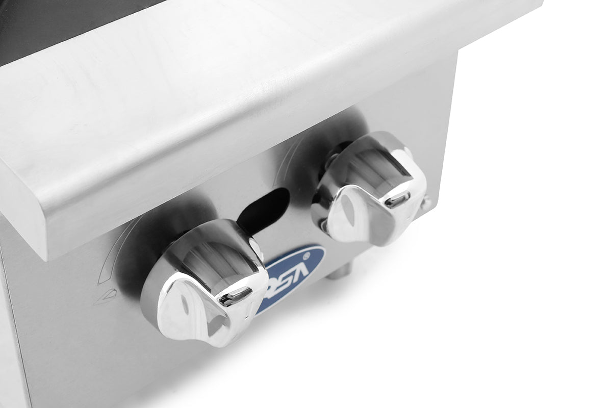 Atosa Cookrite - ACHP-4 - 24″ Four (4) Burner Hot Plate