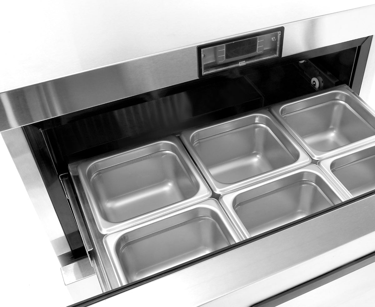 Atosa - MGF8415GR - 27″ Two-Drawer Undercounter Refrigerator