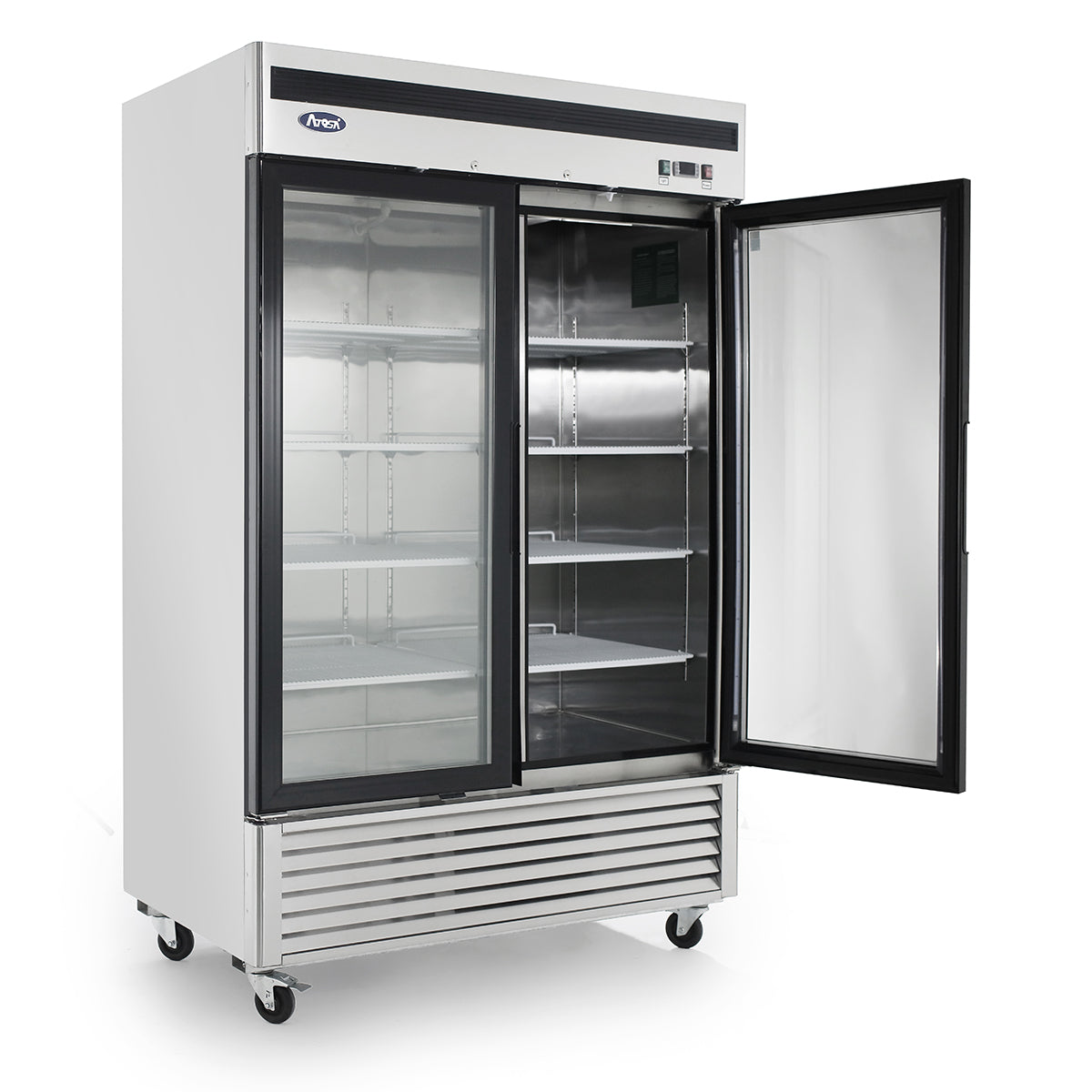Atosa - MCF8707GR - Two (2) Glass Door Merchandiser Cooler