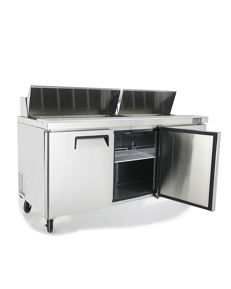 Atosa - MSF8304GR - 72″ Refrigerated Standard Top Sandwich Prep. Table