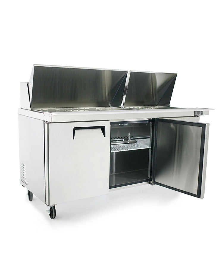 Atosa - MSF8308GR - 72″ Refrigerated Mega Top Sandwich Prep. Table