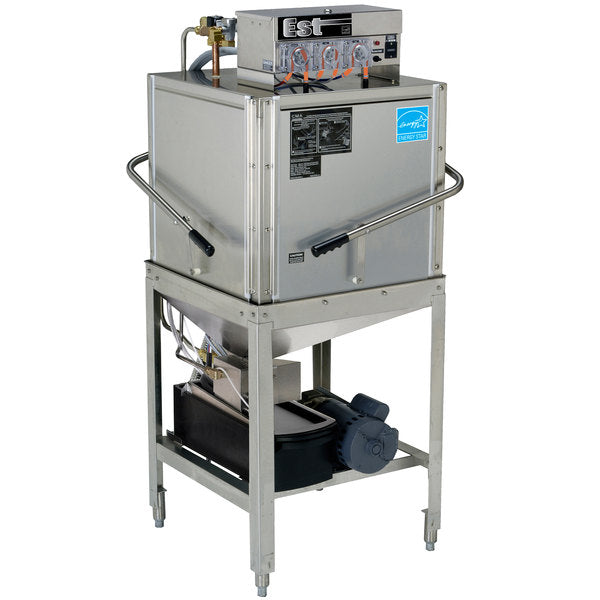 CMA Dishmachines EST-C Door Type, Single Rack, Low Temperature Corner Dishwasher - 115V