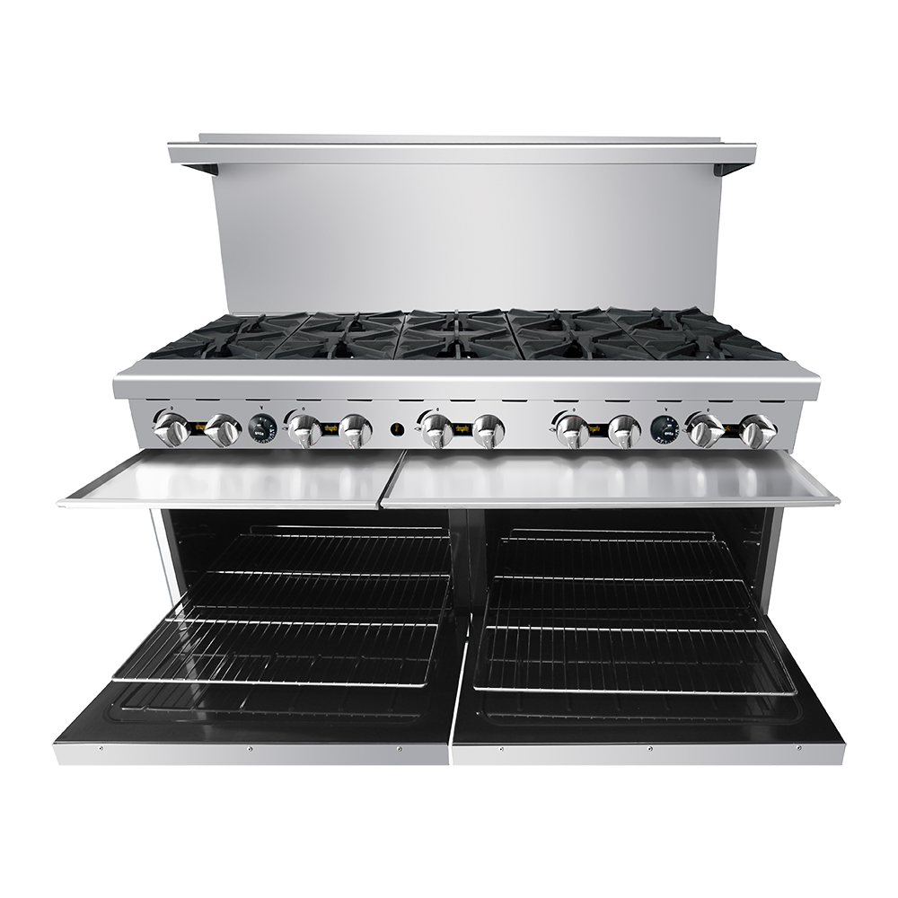 Atosa Cookrite - AGR-10B - 60″ Gas Range with Ten (10) Open Burners