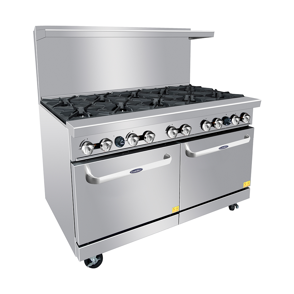 Atosa Cookrite - AGR-10B - 60″ Gas Range with Ten (10) Open Burners