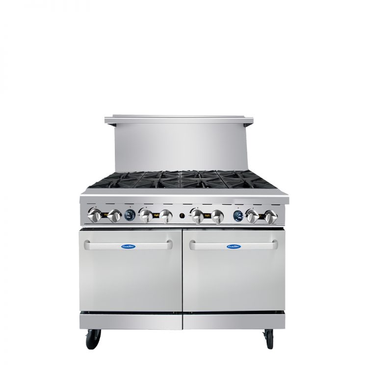Atosa Cookrite - AGR-8B - 48″ Gas Range with Eight (8) Open Burners