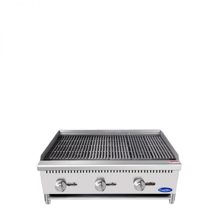 Atosa Cookrite - ATCB-36 - 36″ Char Rock Broiler