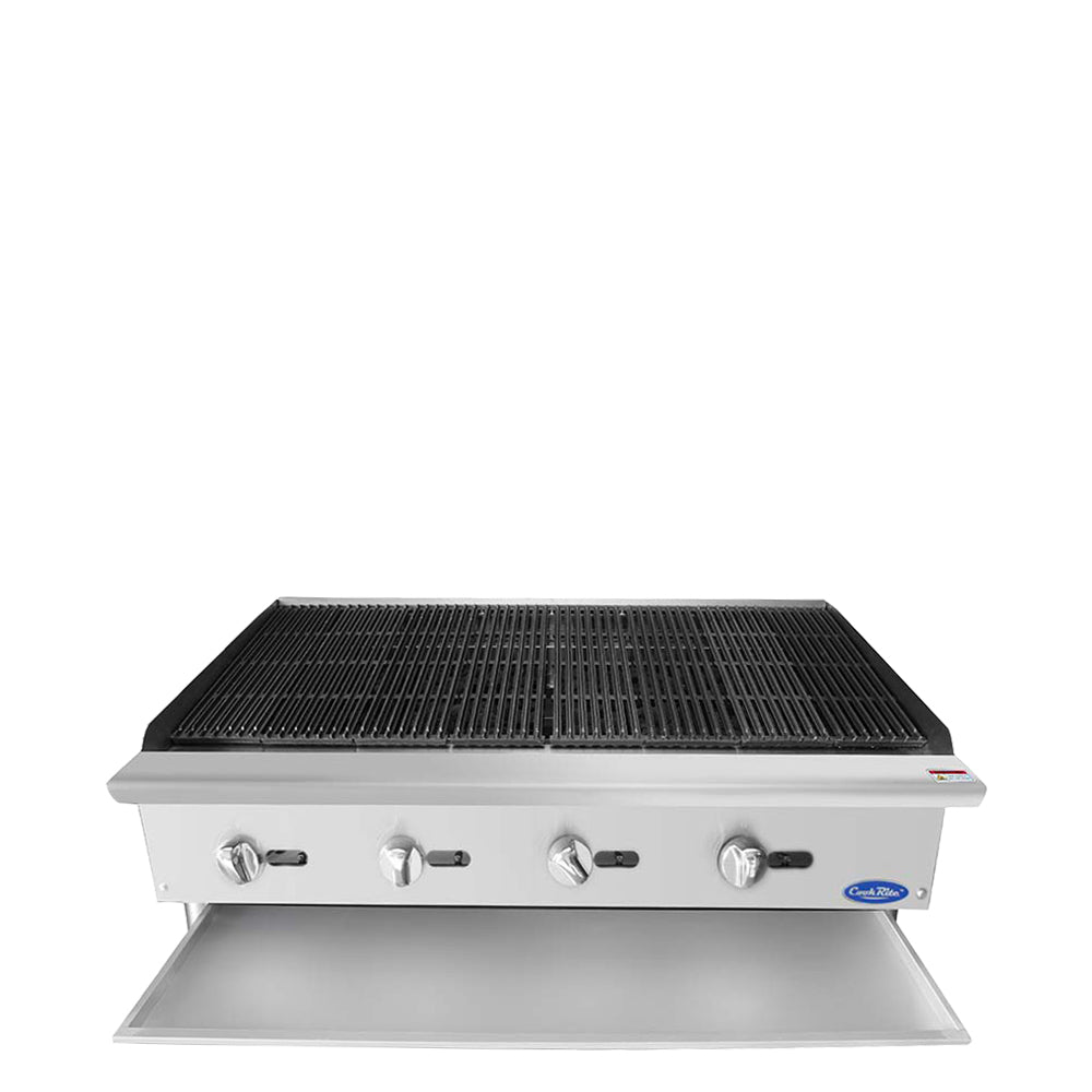 Atosa Cookrite - ATCB-48 - 48″ Char Rock Broiler