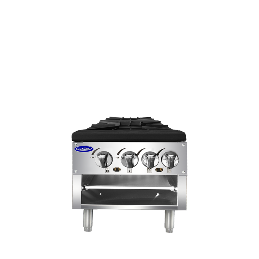 Atosa Cookrite - ATSP-18-2L - Double Stock Pot Stove, Low Height