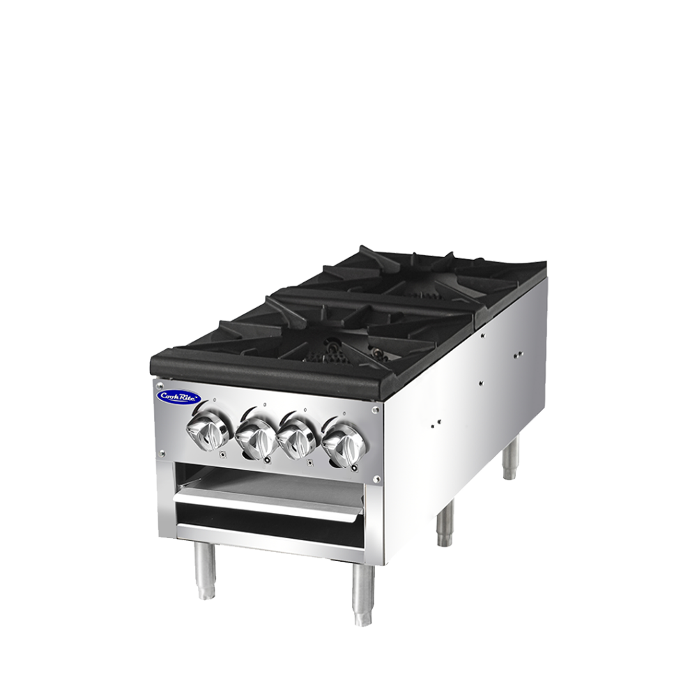 Atosa Cookrite - ATSP-18-2L - Double Stock Pot Stove, Low Height