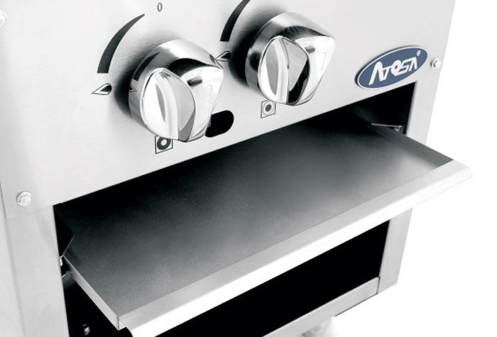 Atosa Cookrite - ATSP-18-1L - Single Stock Pot Stove, Low Height