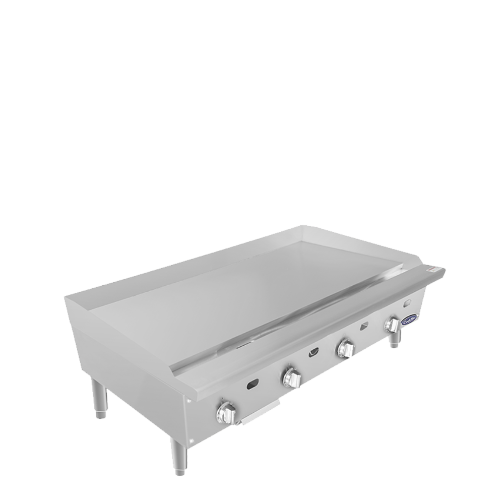 Atosa Cookrite - ATTG-48 - 48″ Thermostatic Griddle with 1′ Griddle Plate