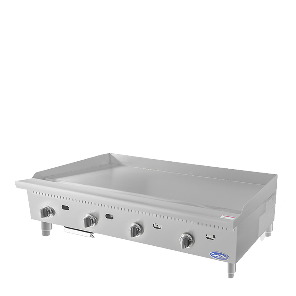 Atosa Cookrite - ATTG-48 - 48″ Thermostatic Griddle with 1′ Griddle Plate