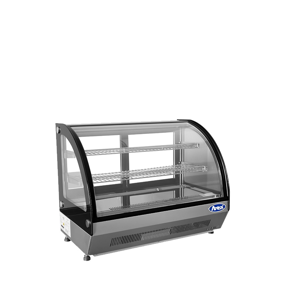 Atosa - CRDC-35 - Countertop Refrigerated Curved Display Case (3.5 cu ft)