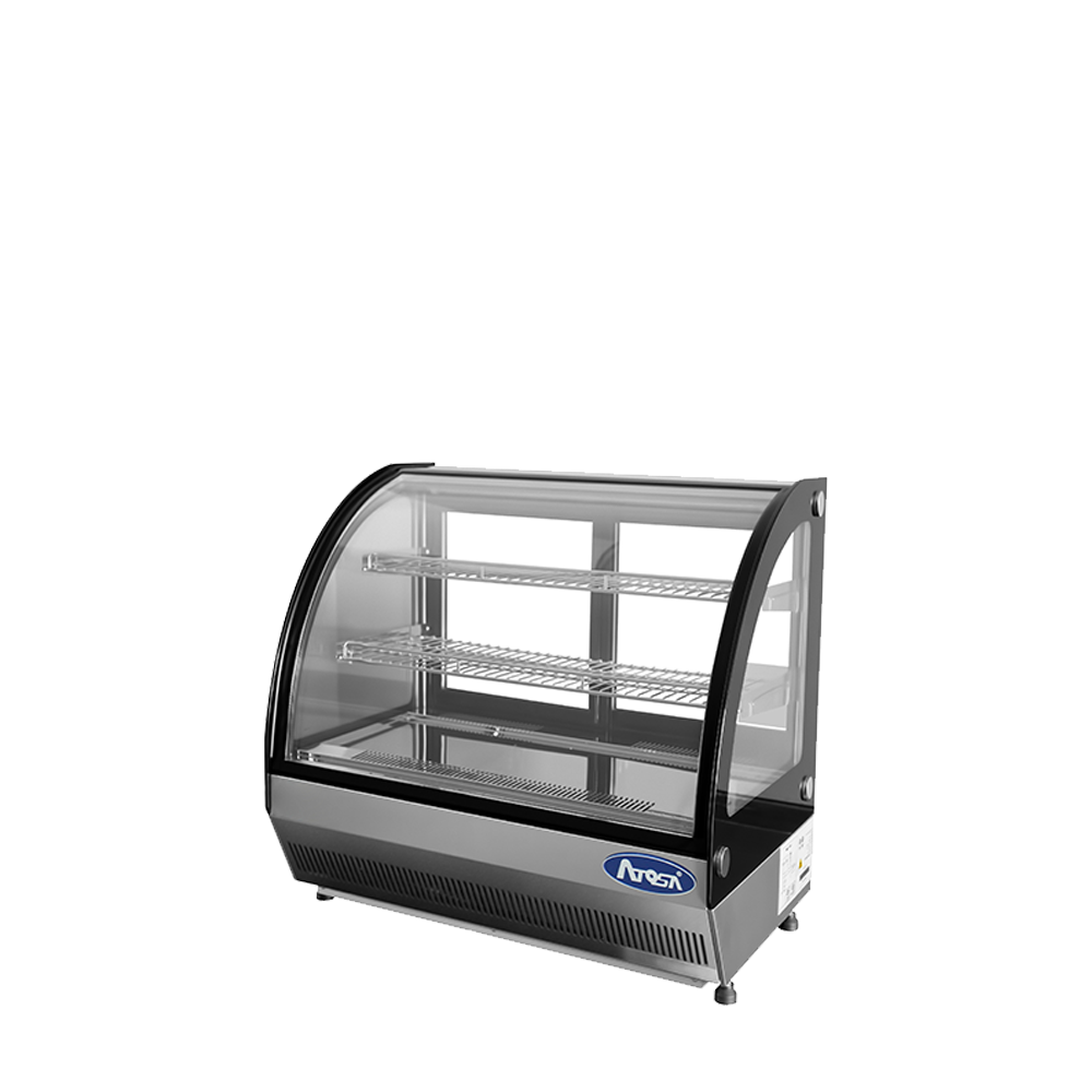Atosa - CRDC-35 - Countertop Refrigerated Curved Display Case (3.5 cu ft)