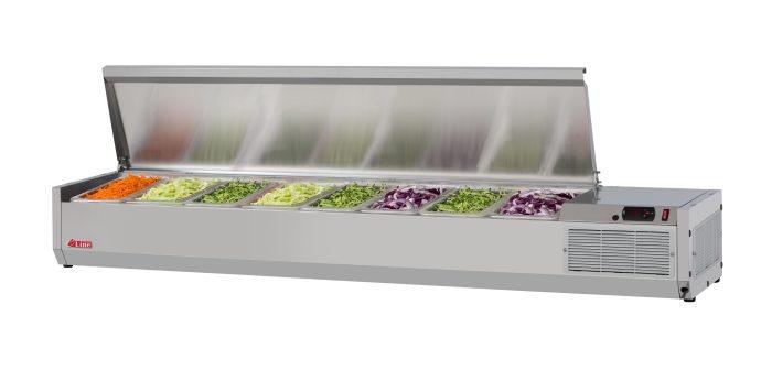 Turbo Air CTST-1800-N CT Series 70 7/8" Countertop Sandwich/Salad Prep Table, 115v