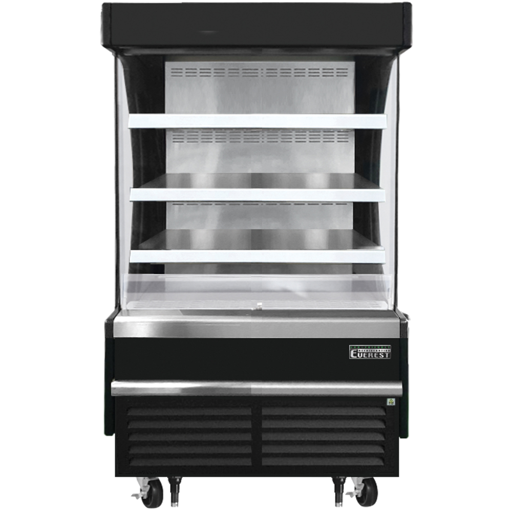 Everest EO Series-EOMV-36-B-28-S Vertical Air Curtain Merchandiser