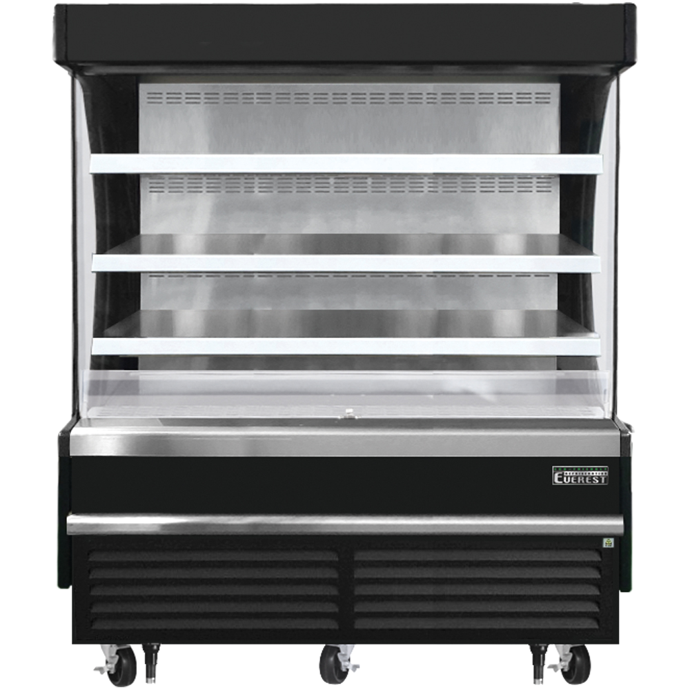 Everest EO Series-EOMV-60-B-28-S Vertical Air Curtain Merchandiser