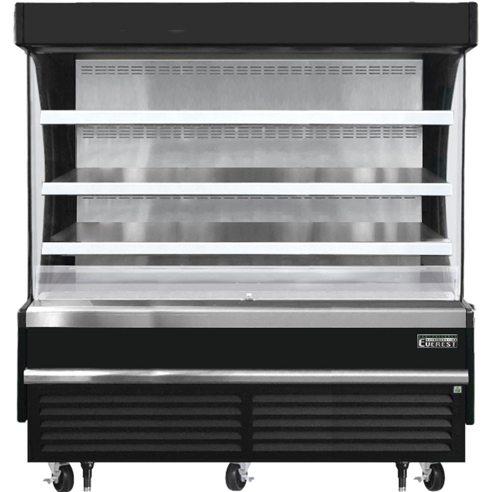 Everest EO Series-EOMV-72-B-28-S Vertical Air Curtain Merchandiser