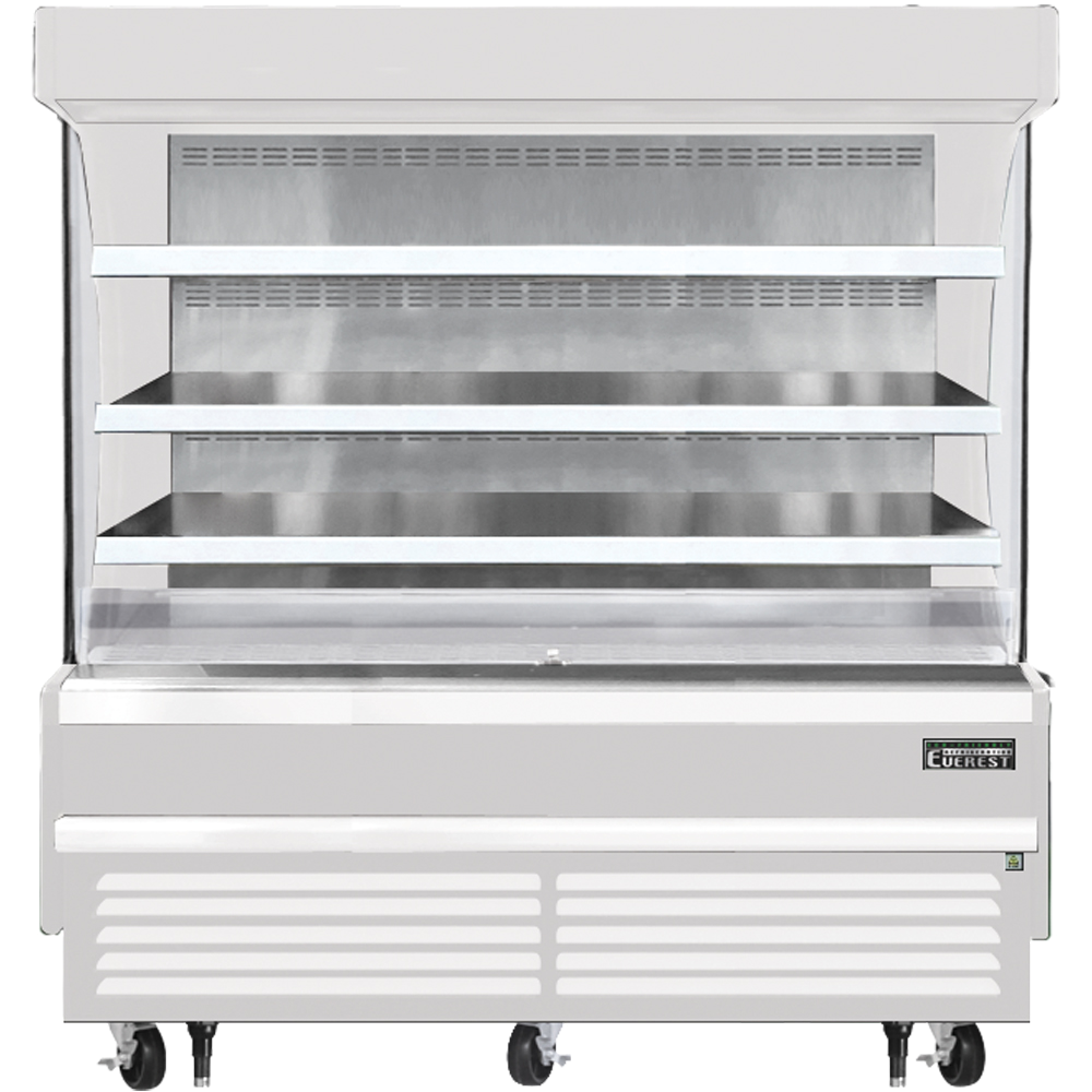 Everest EO Series-EOMV-72-W-28-S Vertical Air Curtain Merchandiser