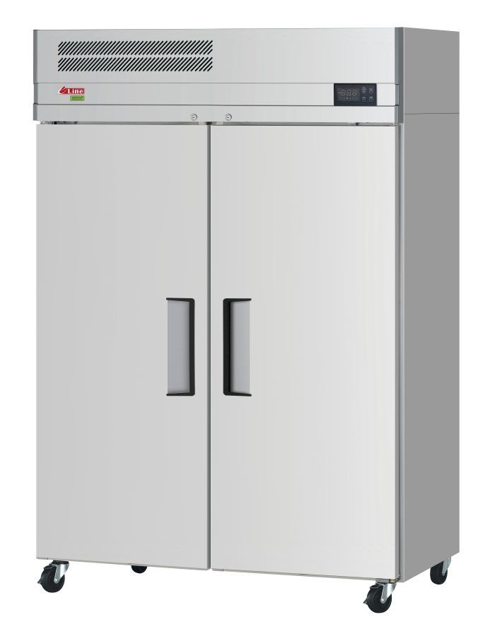 Turbo Air ER47-2-N6-V ER Series E-Line 52" Solid 2 Door Reach-In Refrigerator