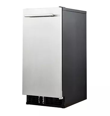 Icetro - IU-0070-OU Commercial 104lbs Undercounter Air Cooled Cube Style Undercounter Ice Maker with Bin