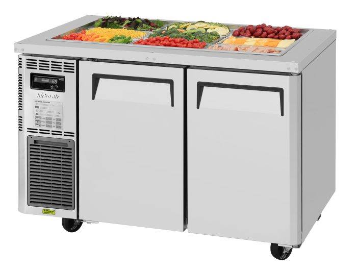 Turbo Air JBT-48-N JB Series 47" Stainless Steel Refrigerated Buffet Display Table