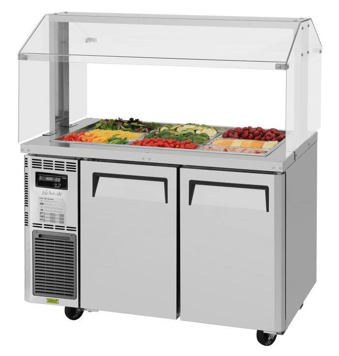 Turbo Air JBT-48-N JB Series 47" Stainless Steel Refrigerated Buffet Display Table