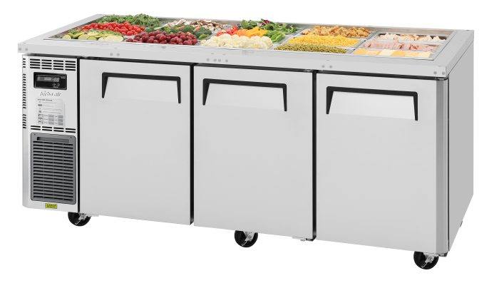 Turbo Air JBT-72-N JB Series 71" Stainless Steel Refrigerated Buffet Display Table