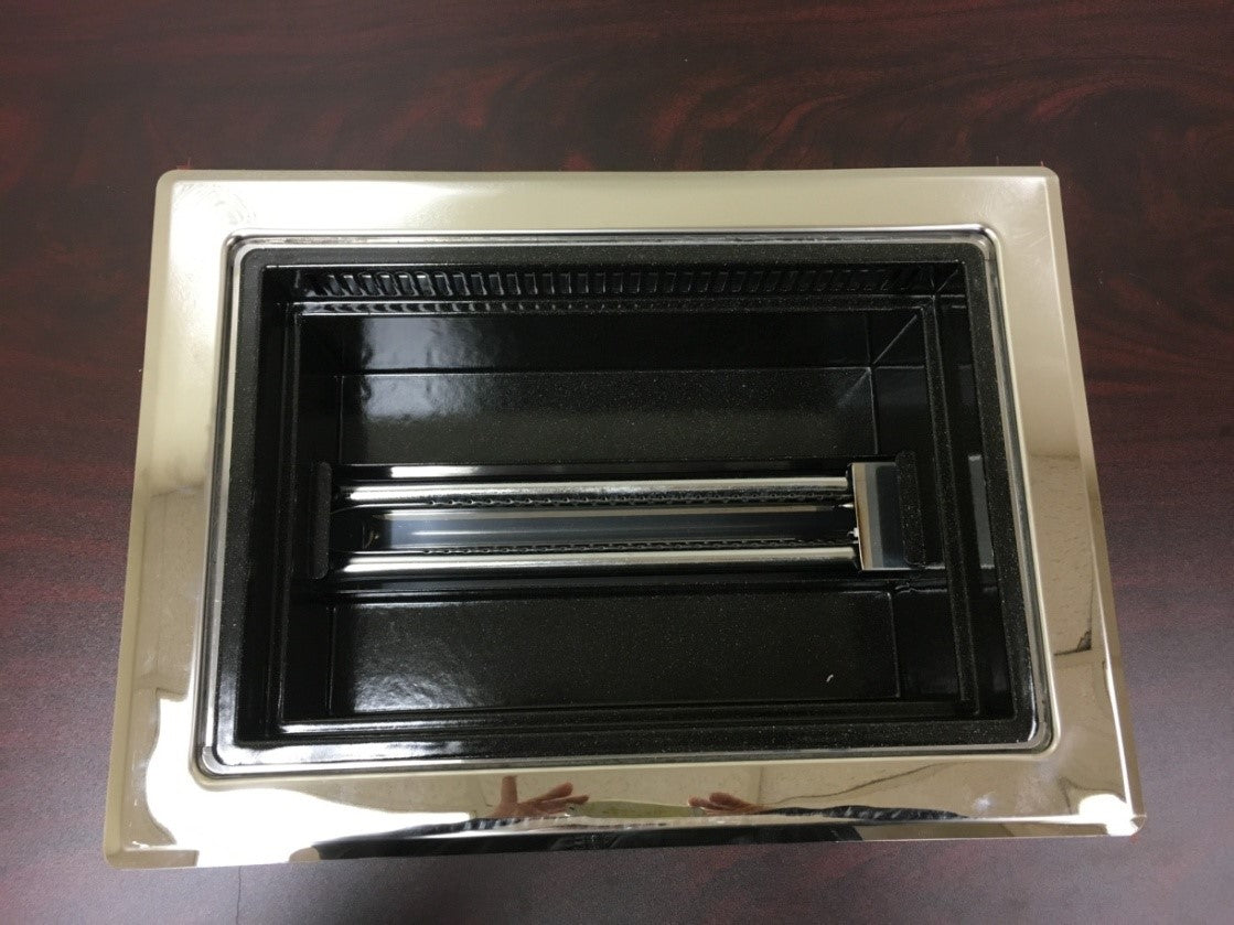 JSDR-400 Square Downdraft Grill/Roaster - Full Set (Burner + Table)