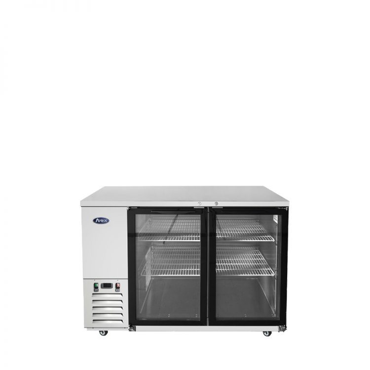 Atosa - MBB59GGR - 59″ Back Bar Cooler with Glass Doors