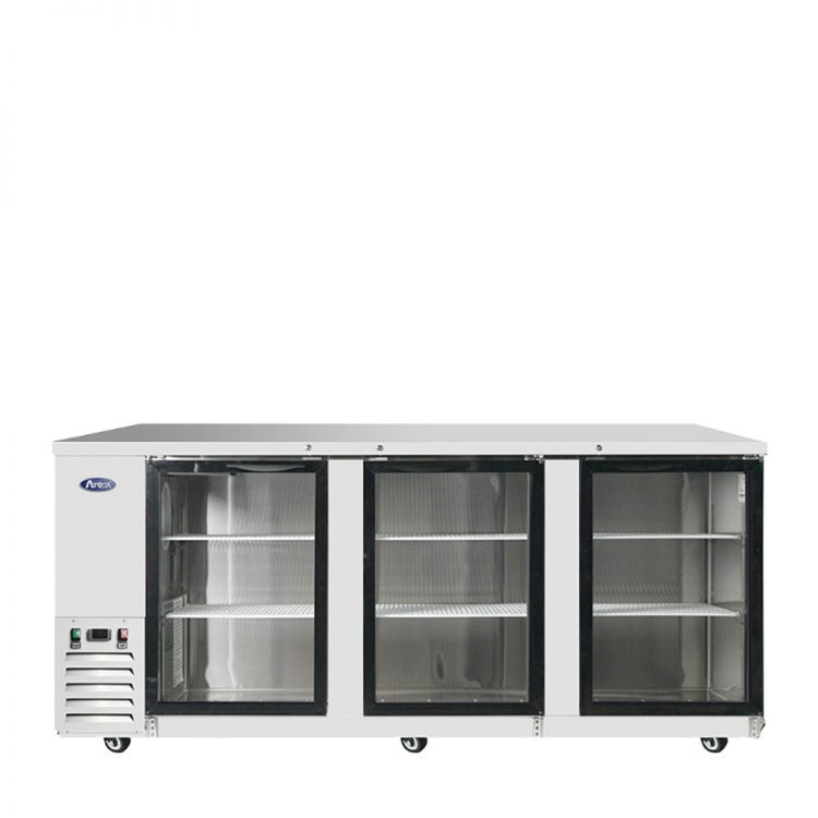 Atosa - MBB90GGR - 90″ Back Bar Cooler with Glass Doors