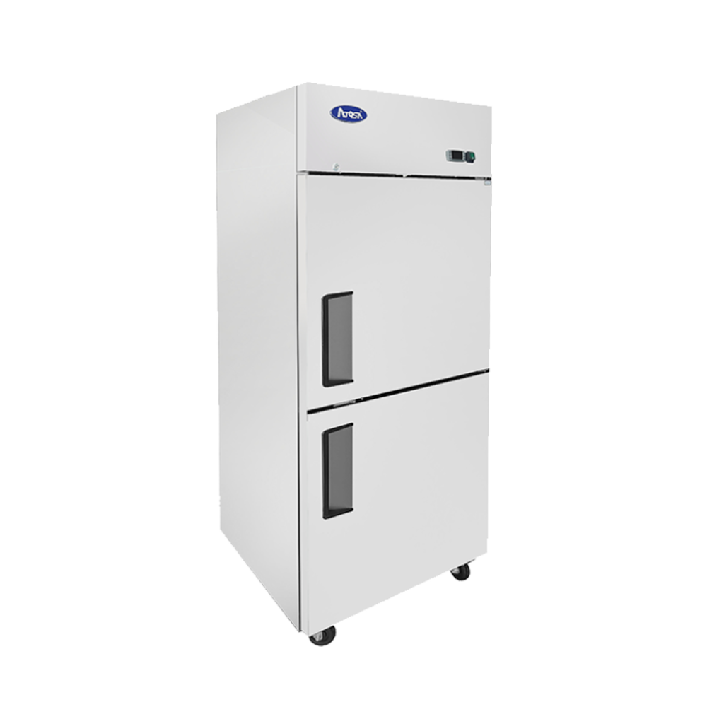 Atosa - MBF8010GR - Top Mount Two (2) Divided Door Reach-in Refrigerator