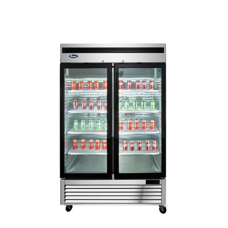 Atosa - MCF8703ES - Two (2) Glass Door Reach-in Freezer