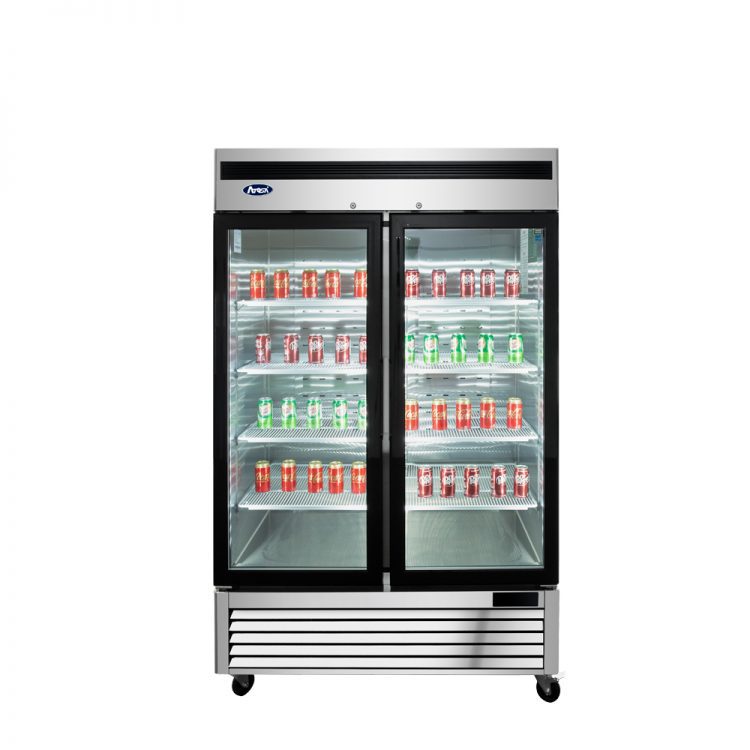 Atosa - MCF8707GR - Two (2) Glass Door Merchandiser Cooler