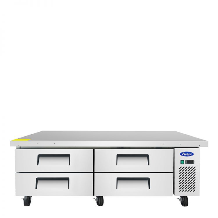 Atosa - MGF8453GR - 72″ Refrigerated Chef Base