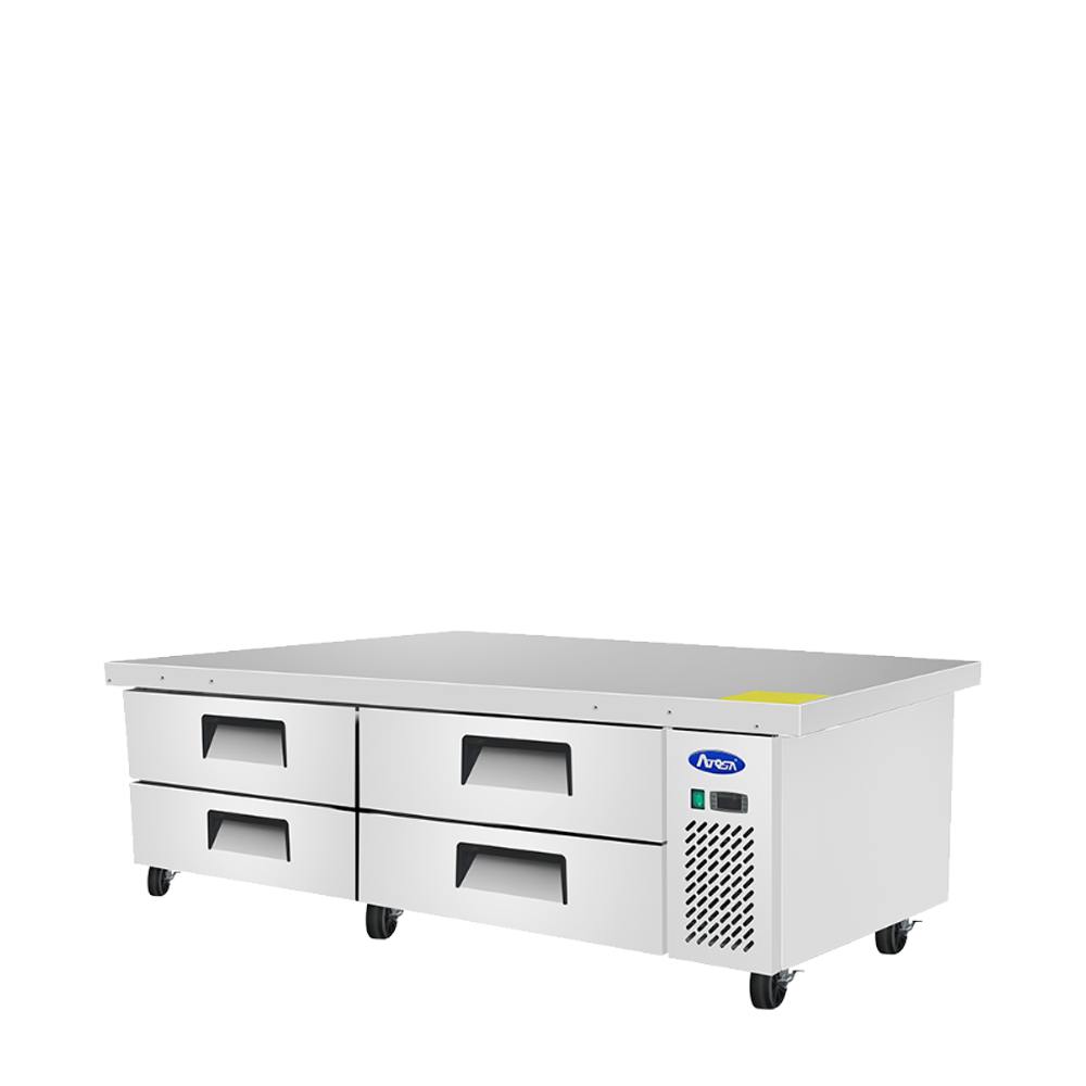 Atosa - MGF8453GR - 72″ Refrigerated Chef Base