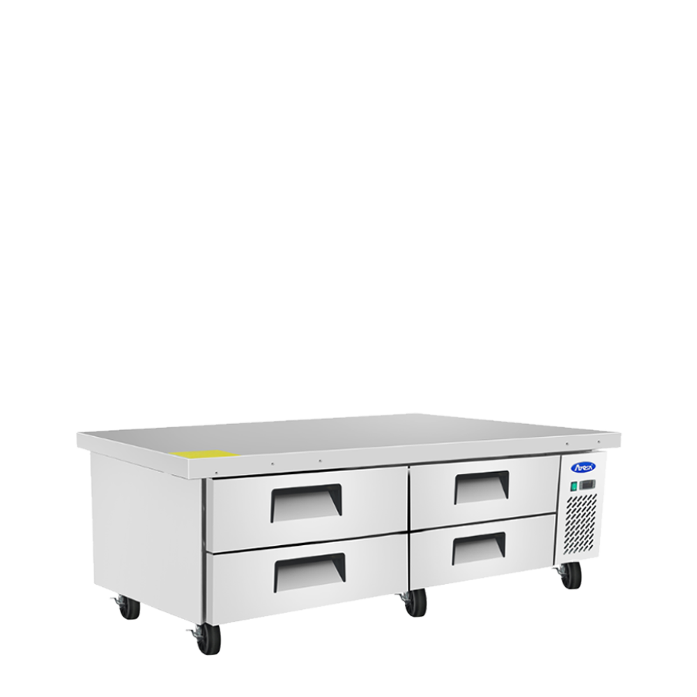 Atosa - MGF8453GR - 72″ Refrigerated Chef Base