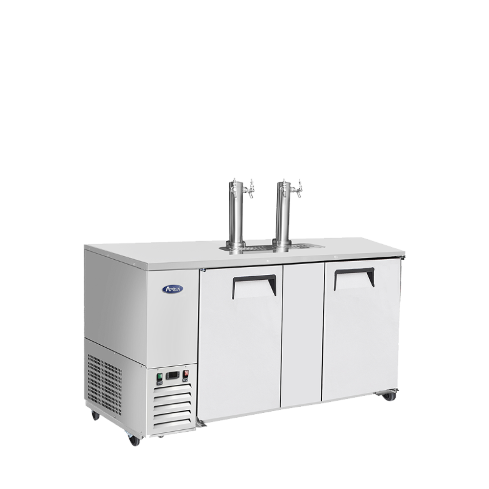 Atosa - MKC68GR - 68″ Direct Draw Keg Cooler