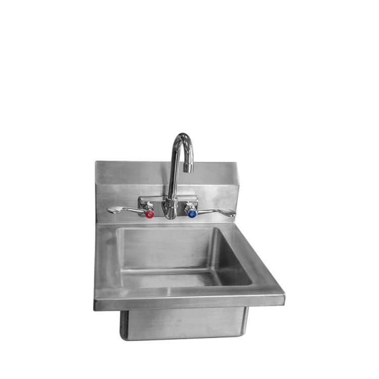 Atosa Mixrite - MRS-HS-14(W) - 14″ Hand Sink with Wrist Blade Handles