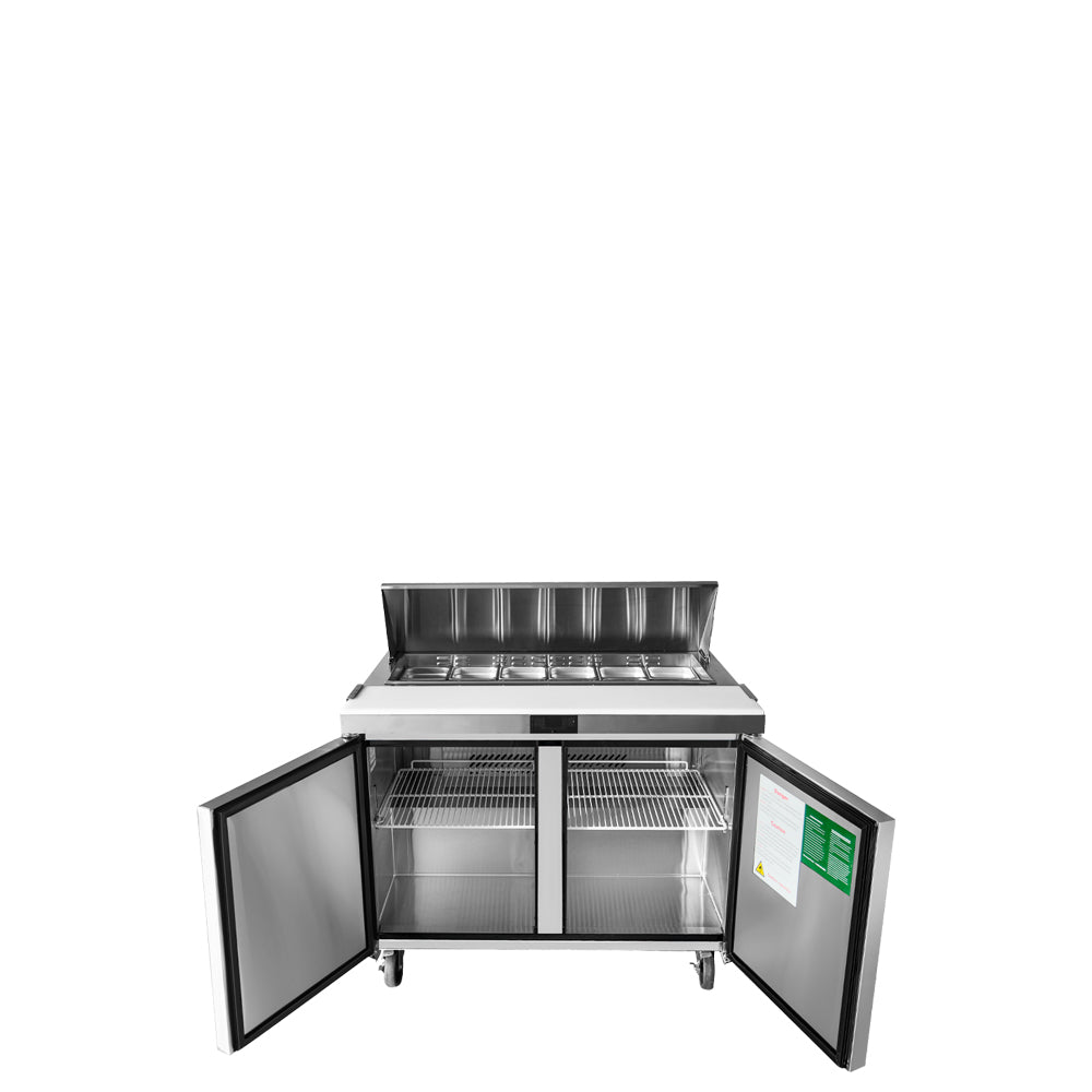 Atosa - MSF8302GR - 48″ Refrigerated Standard Top Sandwich Prep. Table