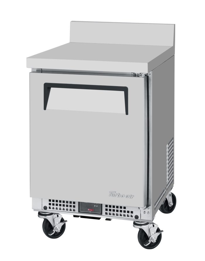 Turbo Air MWR-20S-N6 M3 Series 20" Shallow Depth Undercounter Worktop Refrigerator with Solid Door