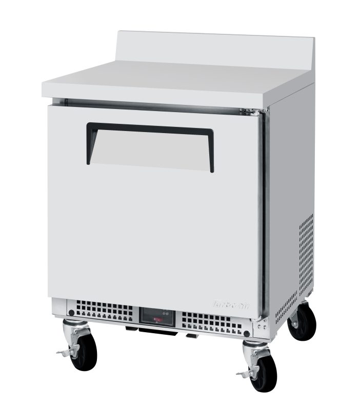Turbo Air MWR-24S-N6 M3 Series 24" Shallow Depth Worktop Refrigerator with Solid Door