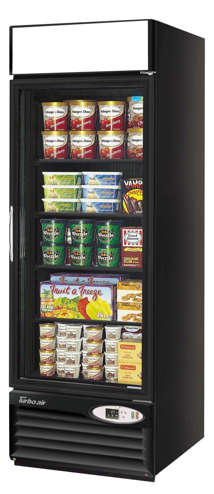 Turbo Air TGF-23FAB-N TG Series Glass door merchandisers Swing door freezer