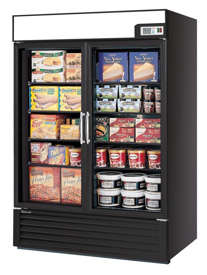 Turbo Air TGF-49FAB-N TG Series Glass door merchandisers Swing door freezer